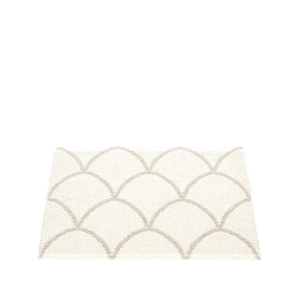 Kotte gångmatta, linen/vanilla, 70x50 cm Pappelina