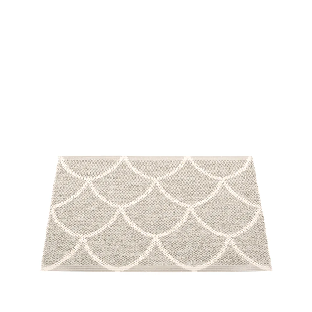 Kotte gångmatta, linen/vanilla, 70x50 cm Pappelina