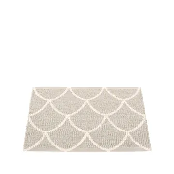 Kotte gångmatta - linen/vanilla, 70x50 cm - Pappelina