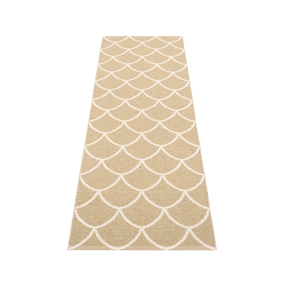 Pappelina Kotte gångmatta sand/vanilla, 70x150 cm | Skandinavisk Design | Plastmattor | Beige