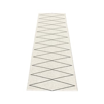 Max gångmatta black/vanilla - 70x240 cm - Pappelina