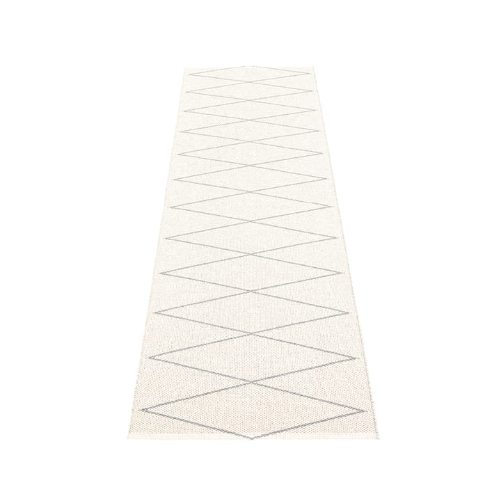 Max gångmatta, grey/vanilla, 70x240 cm Pappelina