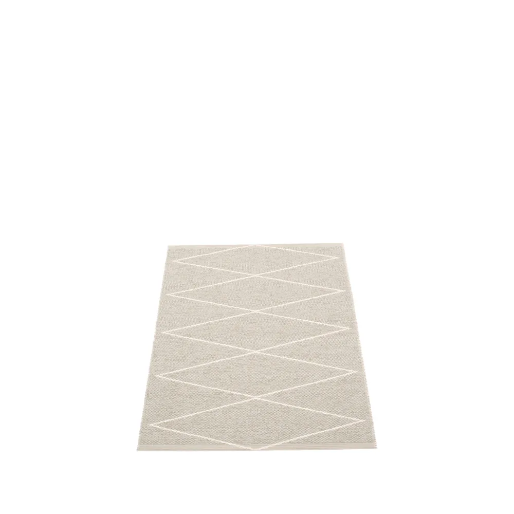 Max gångmatta, linen/vanilla, 70x100 cm Pappelina