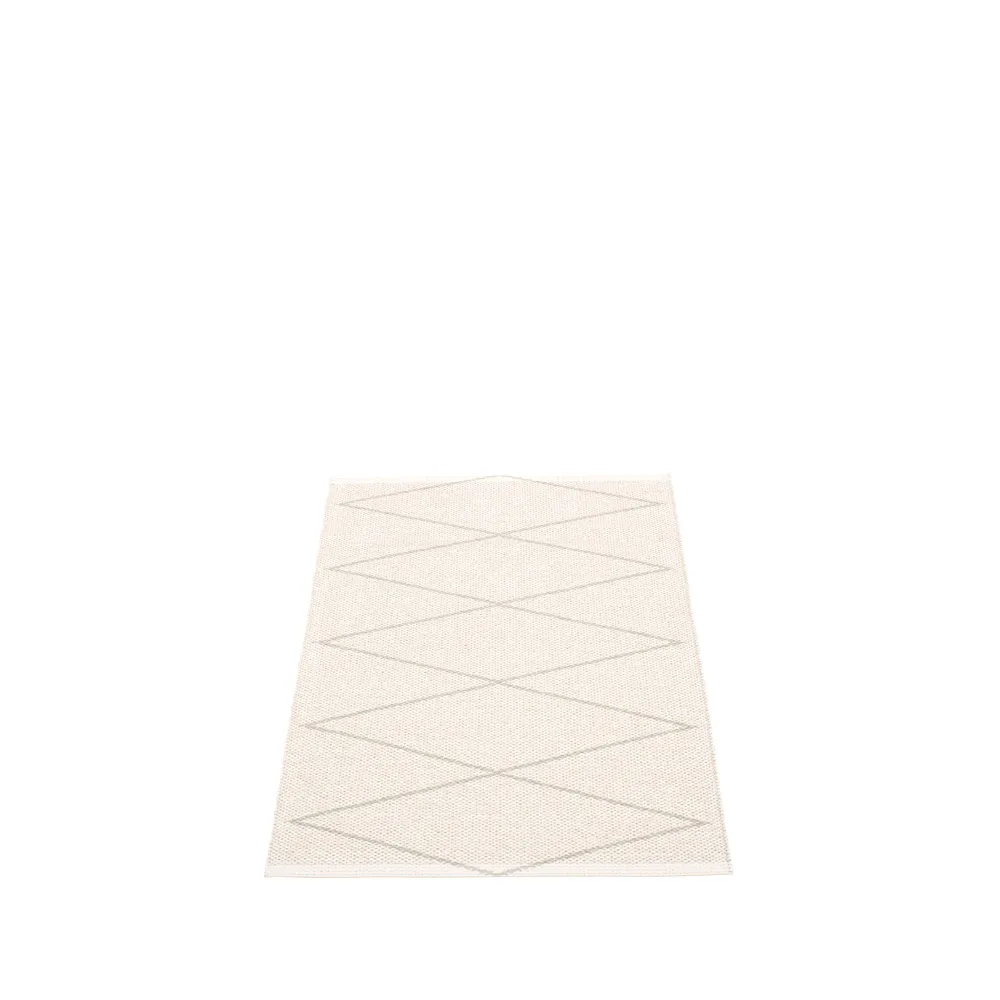 Max gångmatta, linen/vanilla, 70x100 cm Pappelina