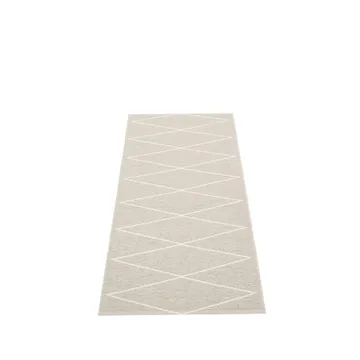Max gångmatta - linen/vanilla, 70x160 cm - Pappelina