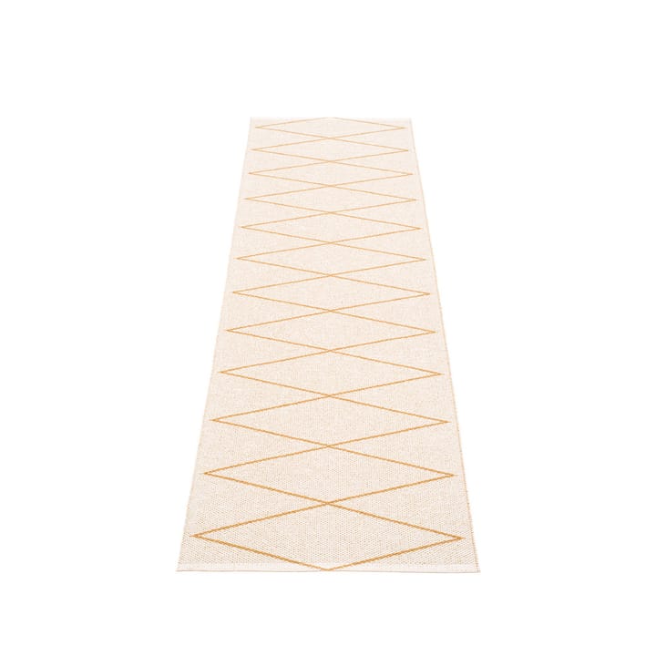 Max gångmatta, ochre/vanilla, 70x240 cm Pappelina