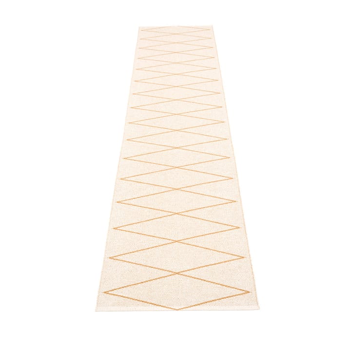 Max gångmatta, ochre/vanilla, 70x320 cm Pappelina