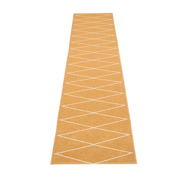 Max gångmatta - ochre/vanilla, 70x320 cm - Pappelina