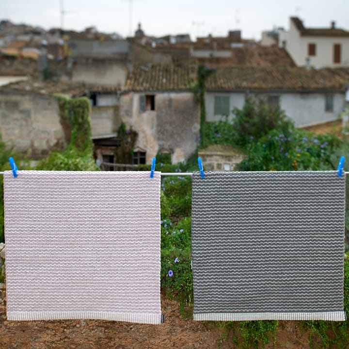 Mono gångmatta, army/sage, 70x200 cm Pappelina