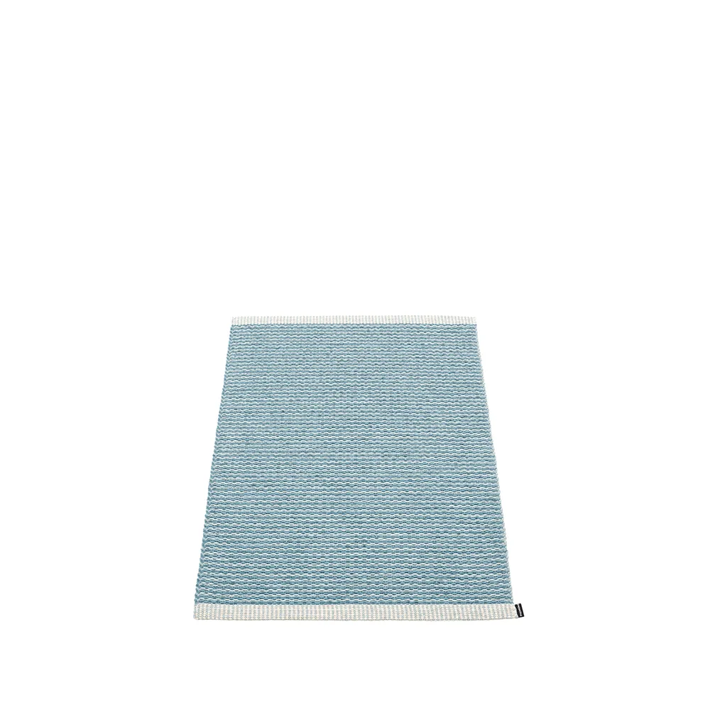 Mono gångmatta, blue fog/dove blue, 60x85 cm Pappelina
