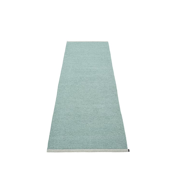 Mono gångmatta - haze/pale turquoise, 85x260 cm - Pappelina