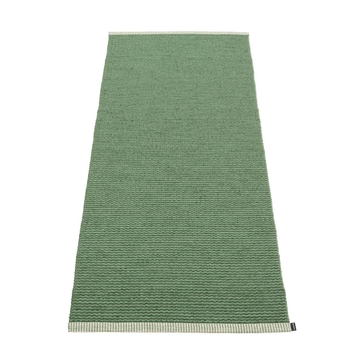 Pappelina Mono gångmatta Leaf-oregano, 60x150 cm | Skandinavisk Design | Plastmattor | Grön
