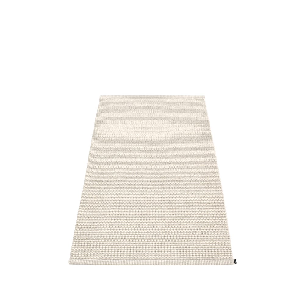 Pappelina Mono gångmatta linen/vanilla, 85x160 cm | Skandinavisk Design | Plastmattor | Grå