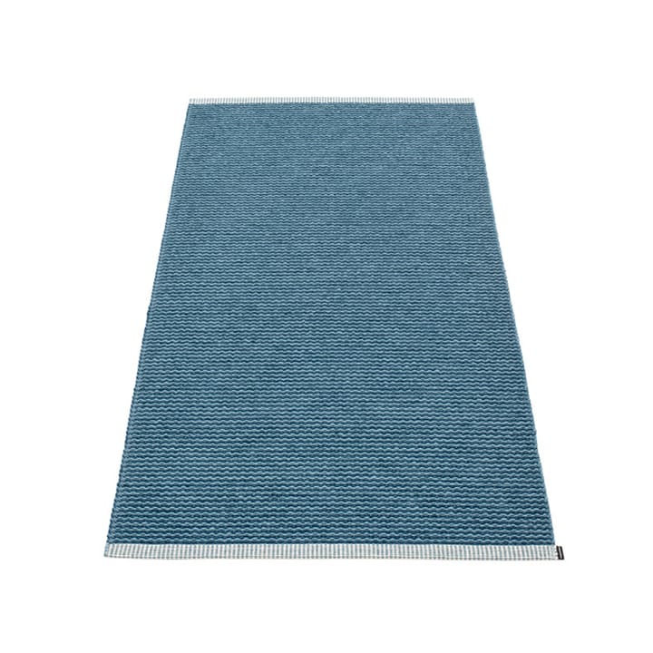 Mono gångmatta - Ocean blue/dove blue-85x160 cm - Pappelina