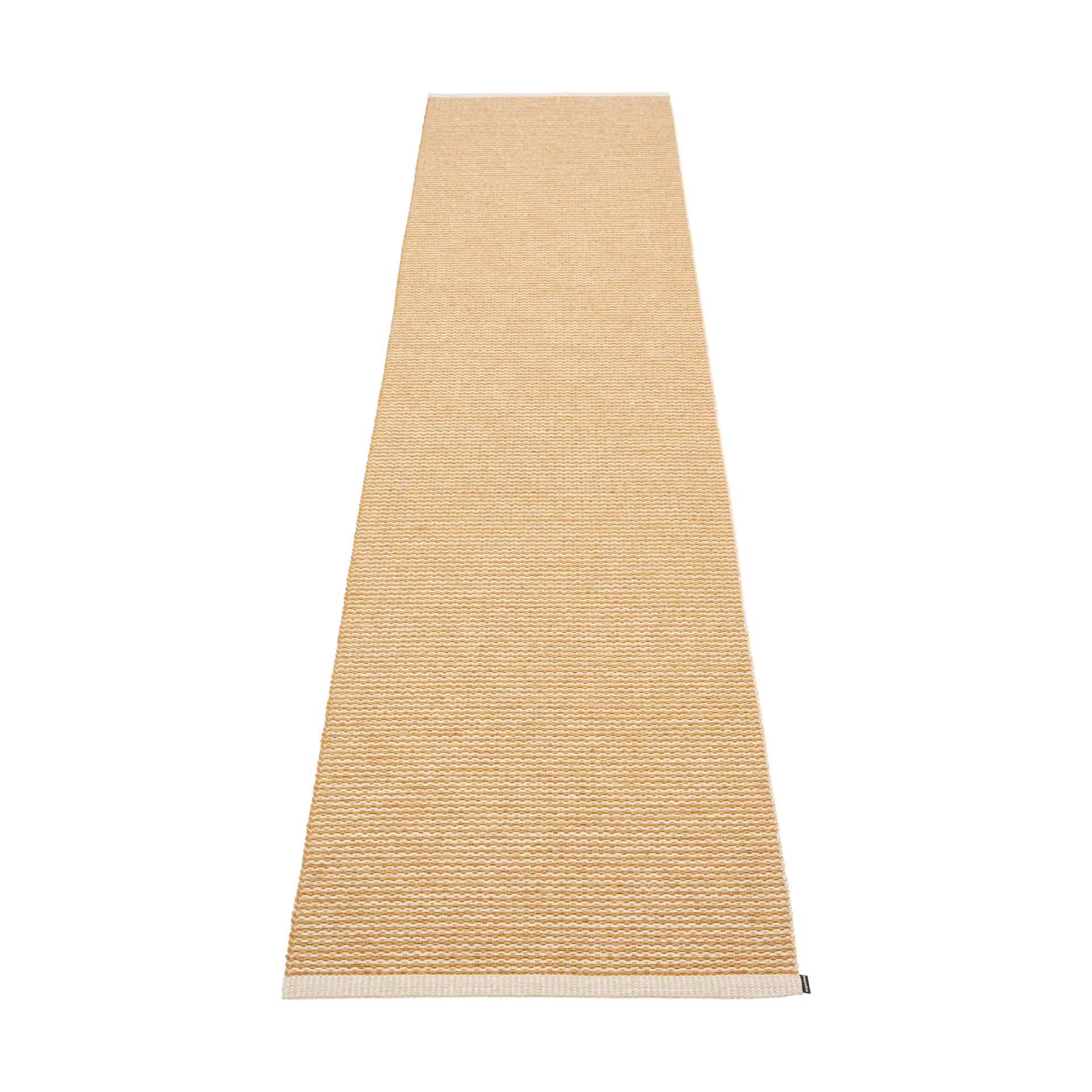 Mono gångmatta, Ochre-cream, 70x300 cm Pappelina