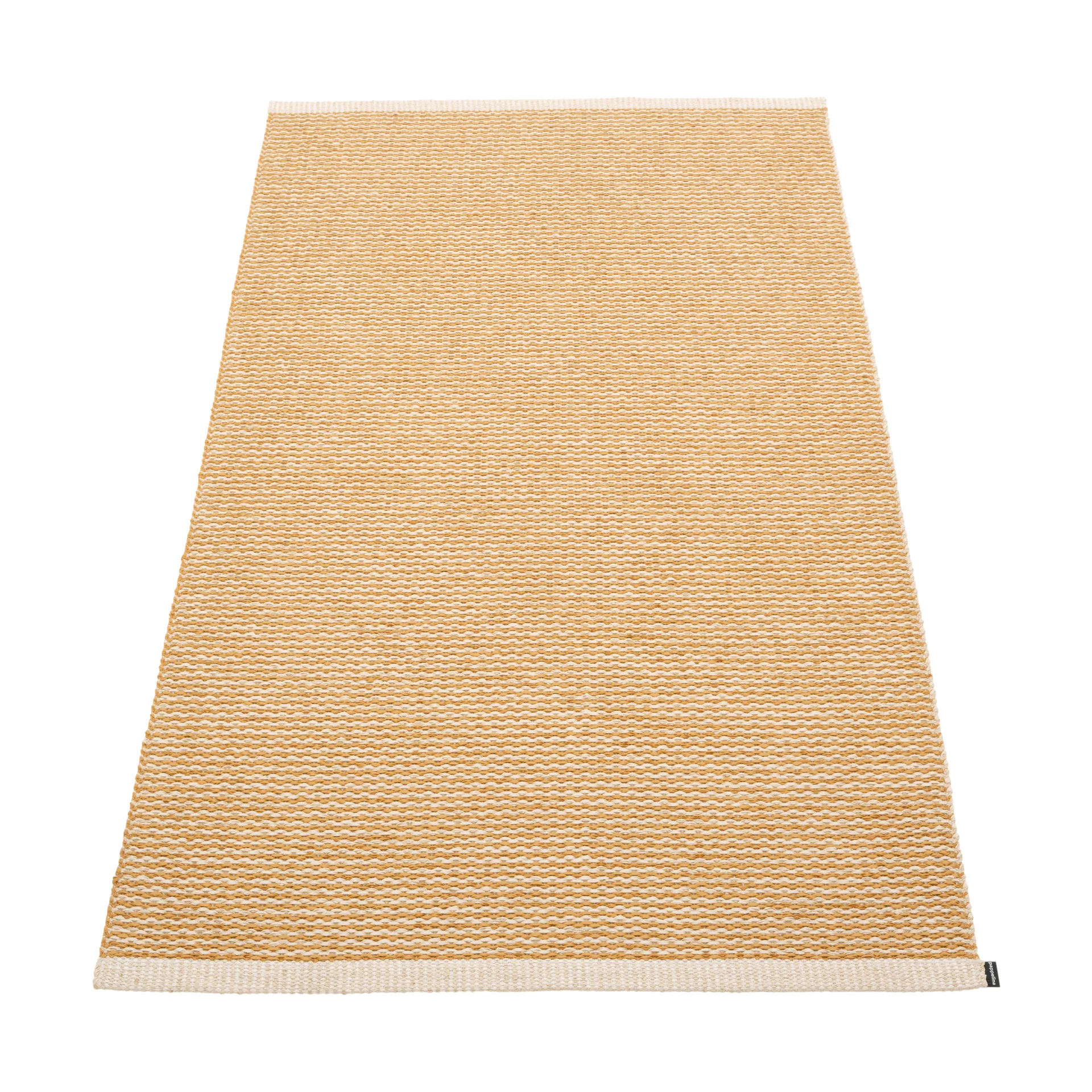 Mono gångmatta, Ochre-cream, 85x160 cm Pappelina