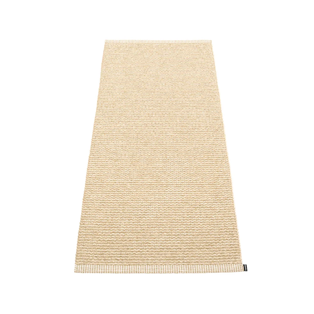 Mono gångmatta, sand/cream, 60x250 cm Pappelina