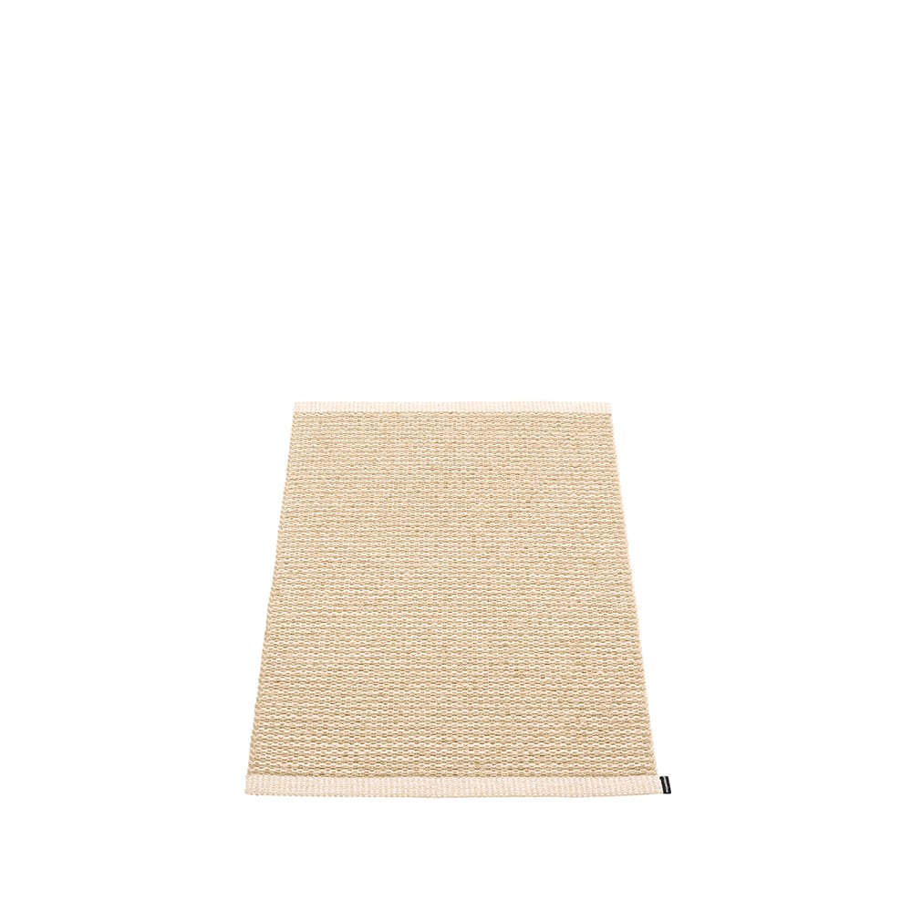 Pappelina Mono gångmatta sand/cream, 60x85 cm | Skandinavisk Design | Plastmattor | Beige
