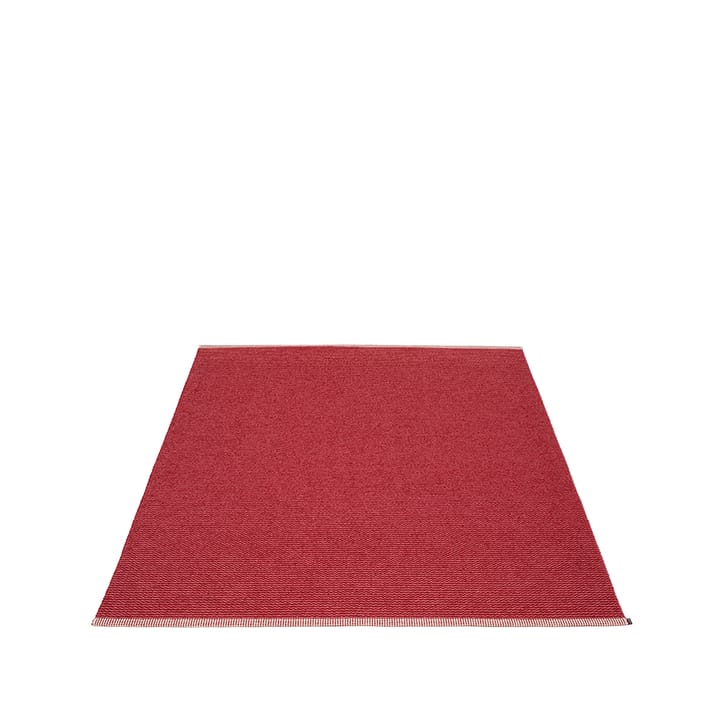 Mono matta - blush/dark red, 180x220 cm - Pappelina