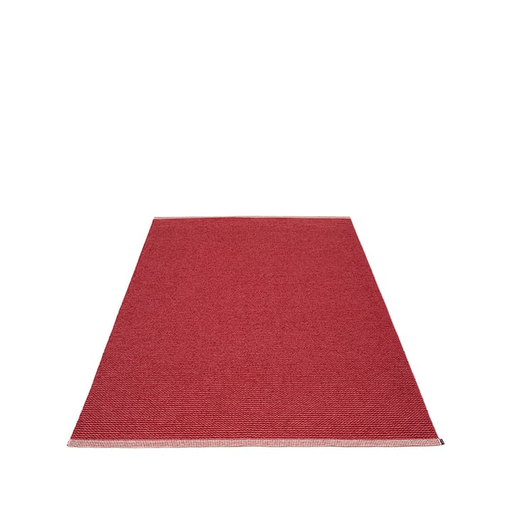 Mono matta - blush/dark red, 180x300 cm - Pappelina