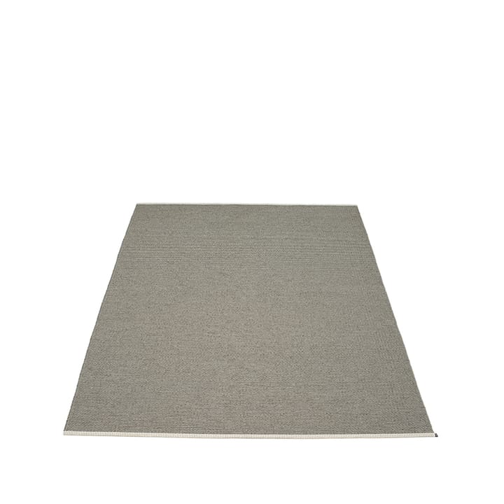 Mono matta - charcoal/warm grey, 140x200 cm - Pappelina