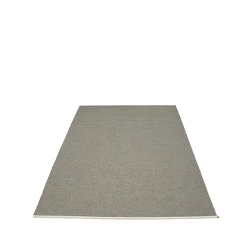 Mono matta - charcoal/warm grey, 230x320 cm - Pappelina