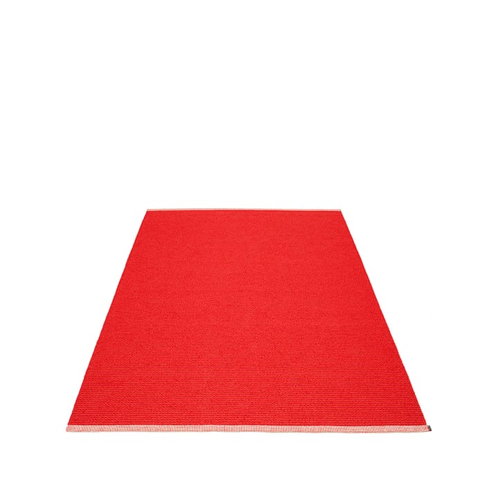 Mono matta - coral red/red, 140x200 cm - Pappelina