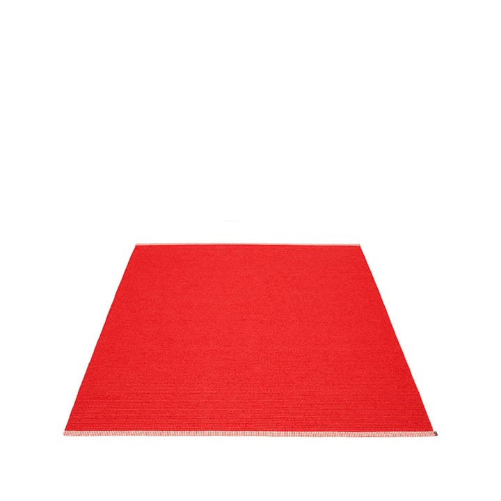 Mono matta - coral red/red, 180x220 cm - Pappelina