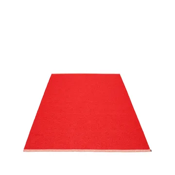 Mono matta - coral red/red, 180x300 cm - Pappelina