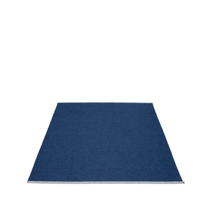 Mono matta - dark blue/denim, 180x220 cm - Pappelina