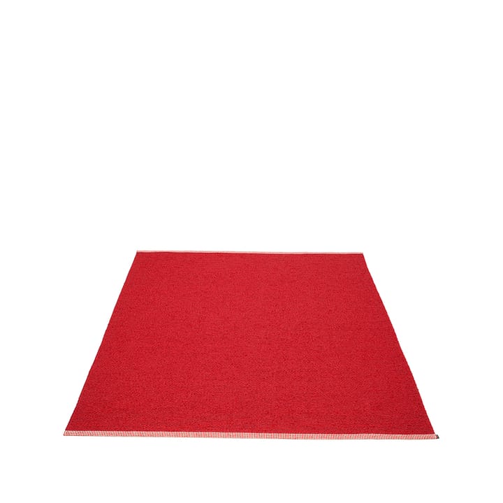 Mono matta - dark red/red, 180x220 cm - Pappelina