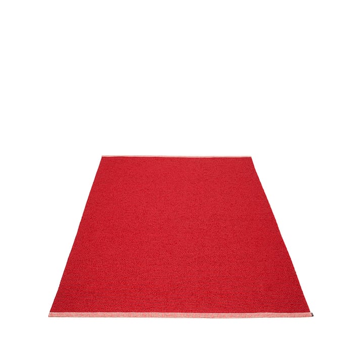 Mono matta - dark red/red, 180x300 cm - Pappelina