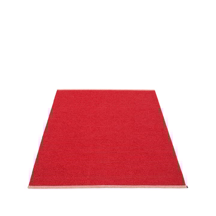 Mono matta - dark red/red, 230x320 cm - Pappelina
