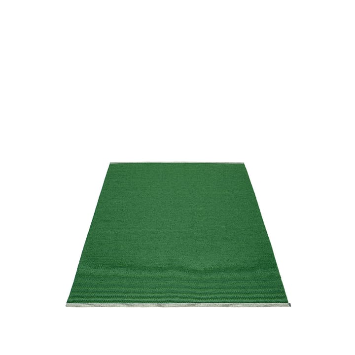 Mono matta - grass green/dark green, 140x200 cm - Pappelina