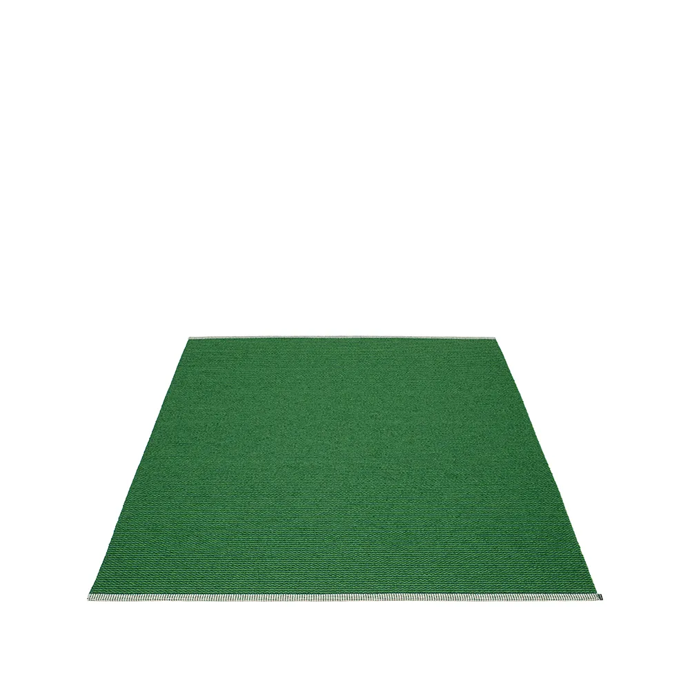 Mono matta, grass green/dark green, 180x220 cm Pappelina