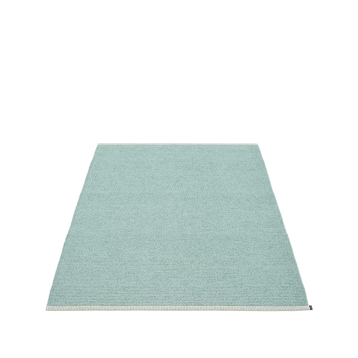 Mono matta - Haze/pale turquoise-180x220 cm - Pappelina