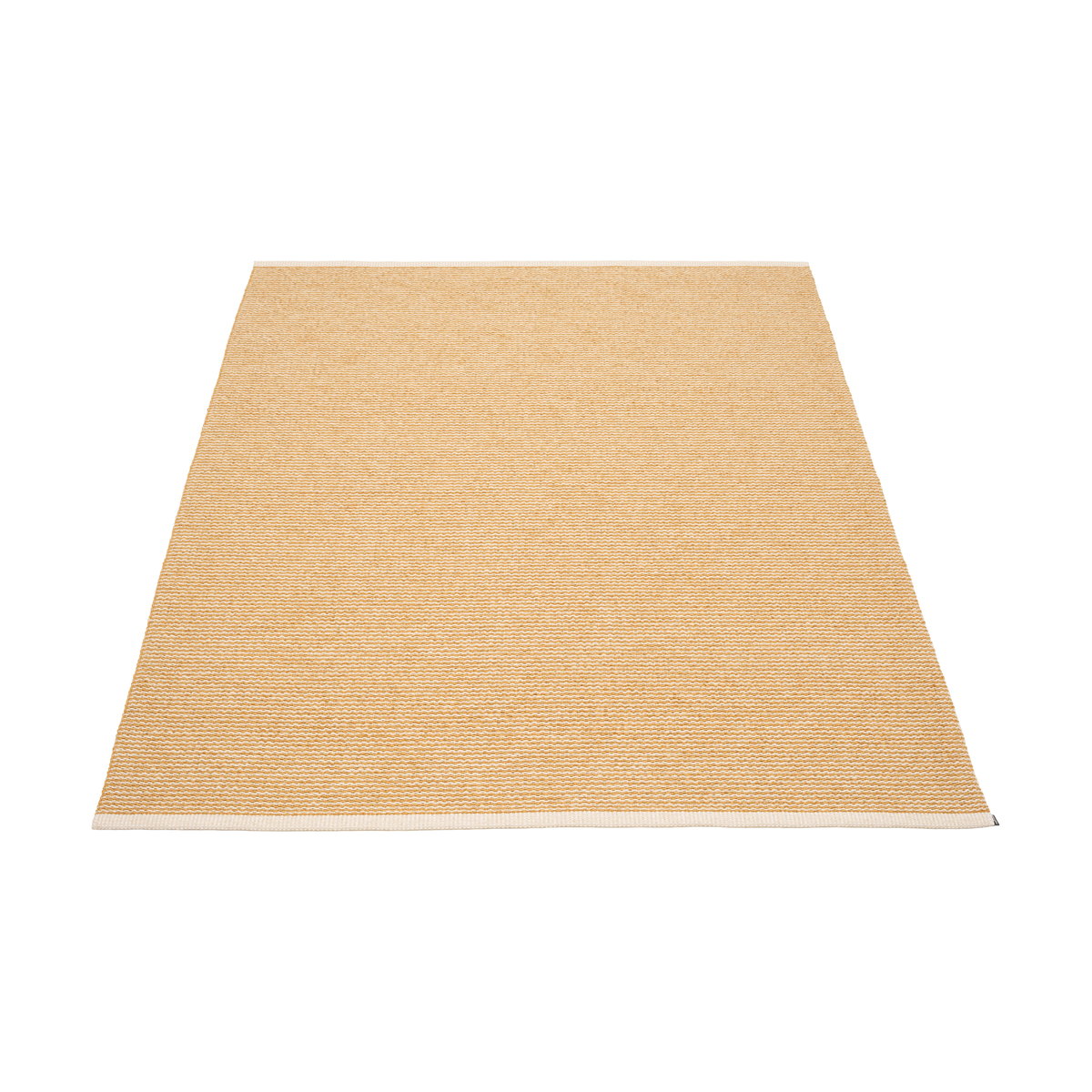 Pappelina Mono matta Ochre-cream, 140x200 cm | Skandinavisk Design | Plastmattor | Gul