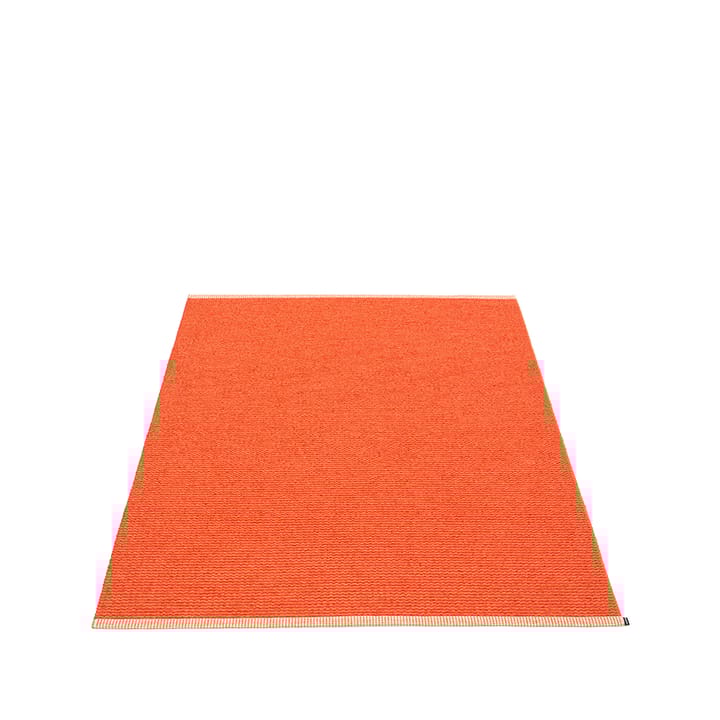 Mono matta - pale orange/coral red, 140x200 cm - Pappelina