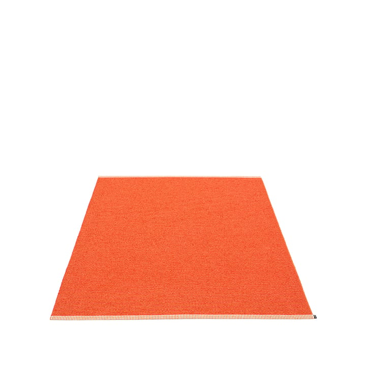 Mono matta - pale orange/coral red, 180x220 cm - Pappelina