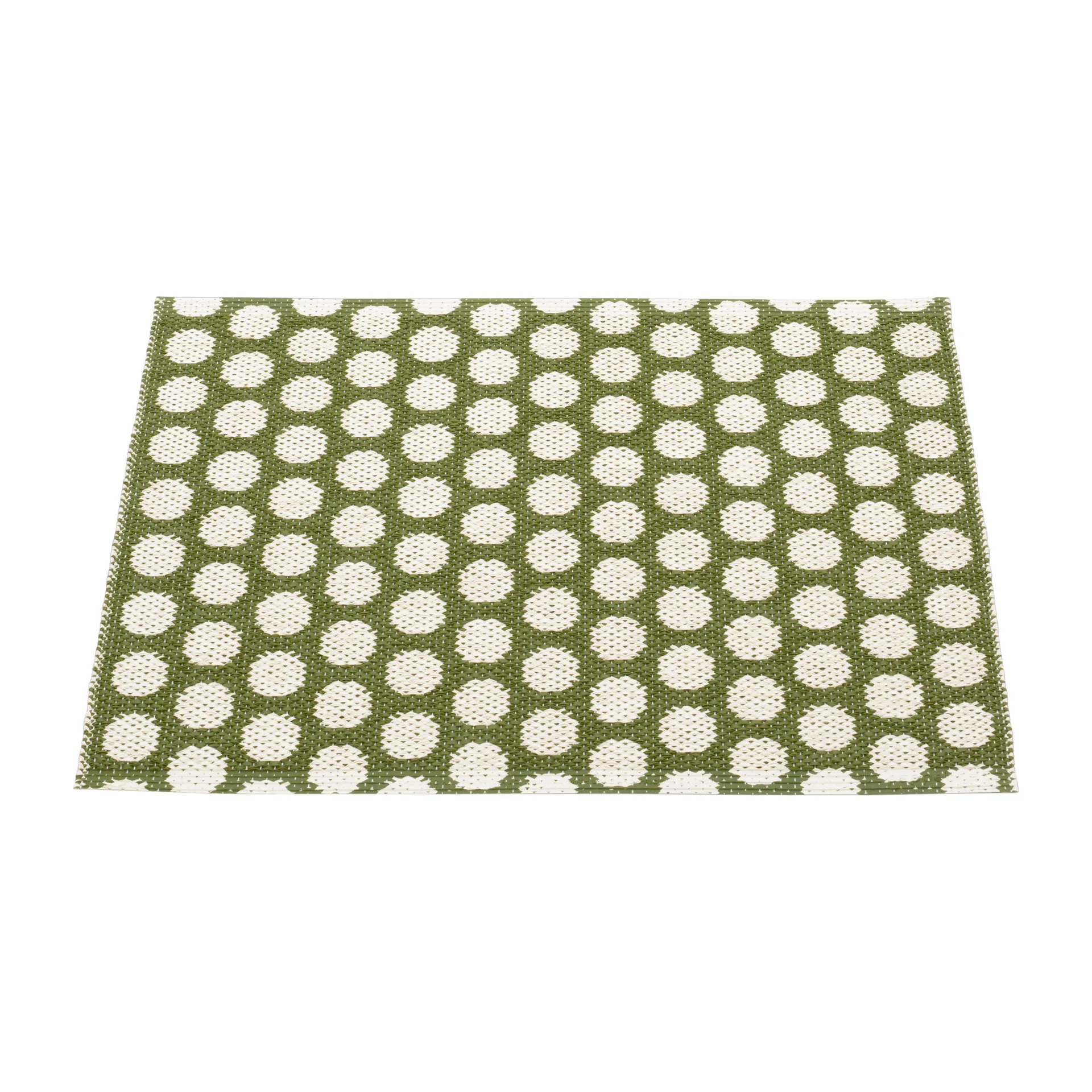 Noa badrumsmatta, Dark olive-vanilla, 50x70 cm Pappelina