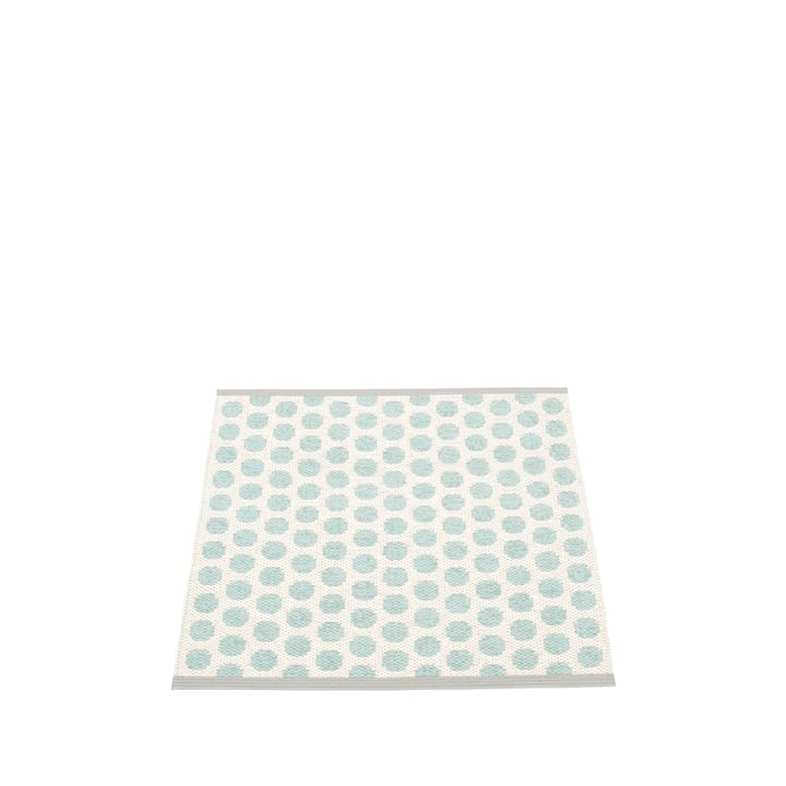 Noa badrumsmatta - pale turquoise/vanilla, 70x90 cm - Pappelina