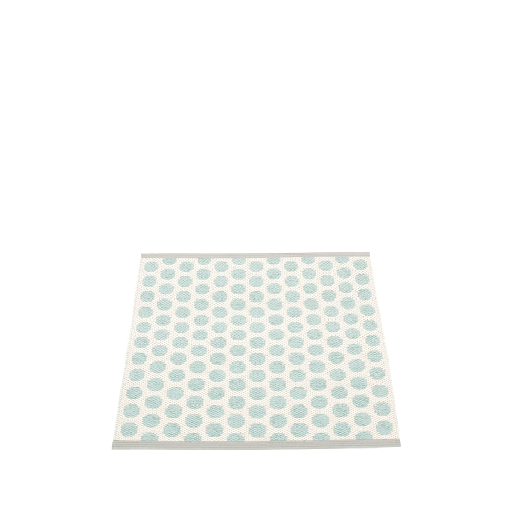 Pappelina Noa badrumsmatta pale turquoise/vanilla, 70x90 cm