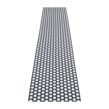 Noa gångmatta - Dark blue-vanilla, 70x350 cm - Pappelina