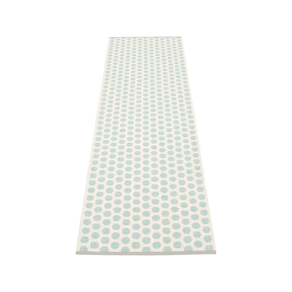 Pappelina Noa gångmatta pale turquoise/vanilla, 70x150 cm