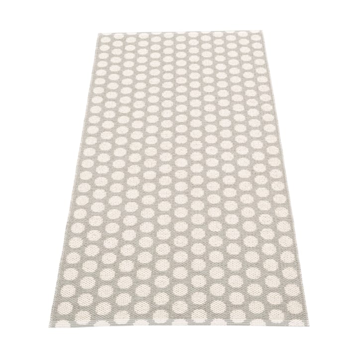 Noa gångmatta, Warm grey/grey stripes, 70x150 cm Pappelina