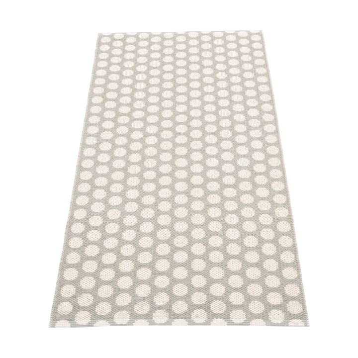 Noa gångmatta - Warm grey/grey stripes, 70x150 cm - Pappelina