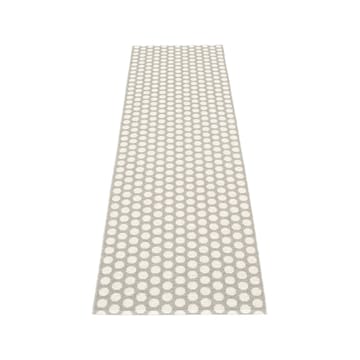 Noa gångmatta - warm grey/vanilla, 70x150 cm - Pappelina
