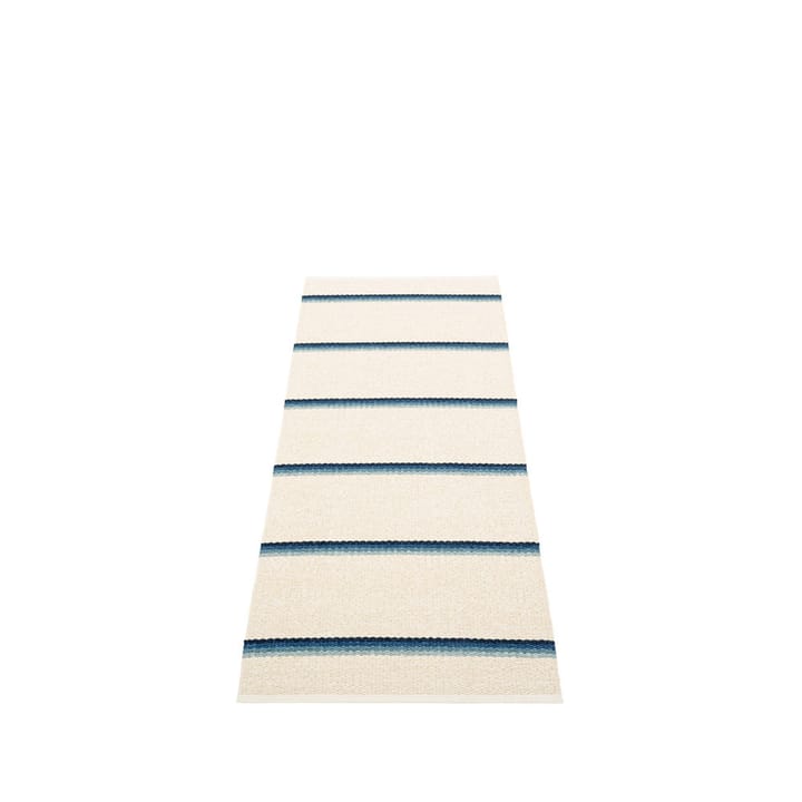 Olle gångmatta - blue, 70x180 cm - Pappelina
