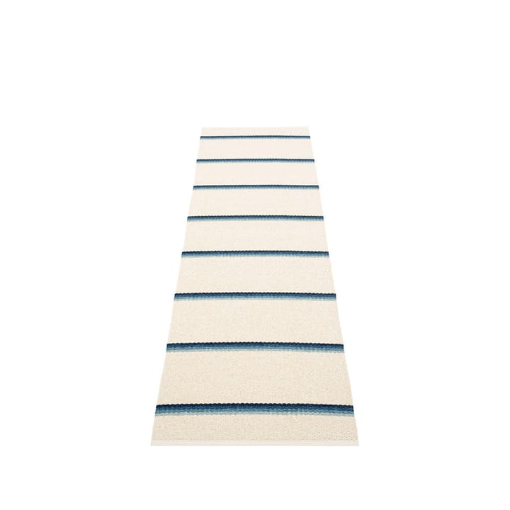 Olle gångmatta - blue, 70x240 cm - Pappelina