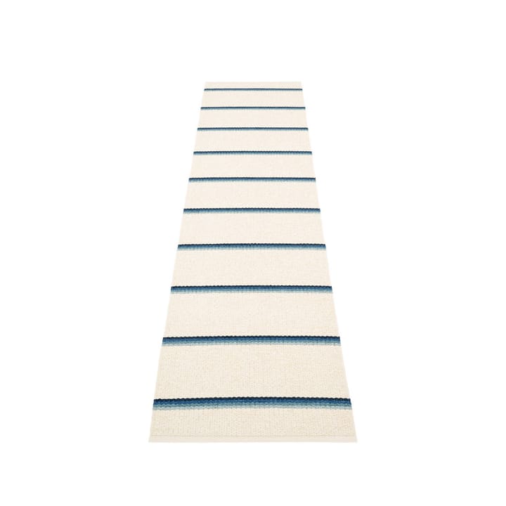 Olle gångmatta - blue, 70x300 cm - Pappelina